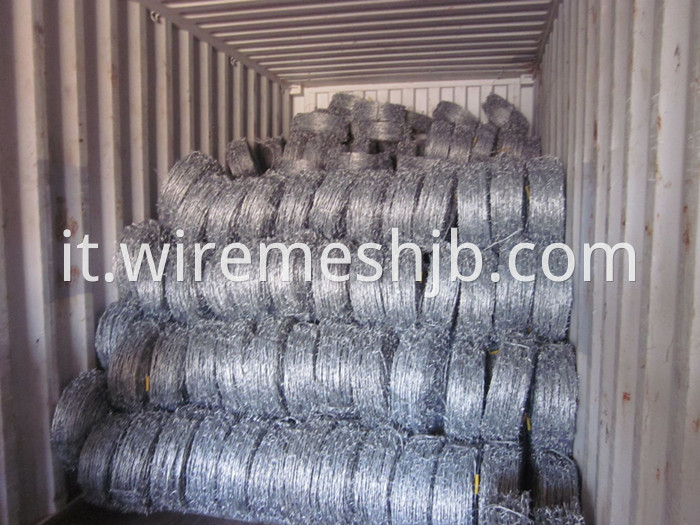 Galvanized Steel Barbed Wire